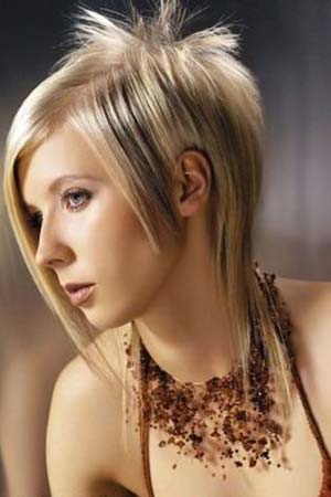 short funky hairstyles for women. Short and funky hairstyles for