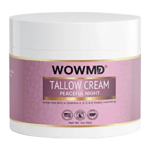 WOWMD Tallow Cream Peaceful Night