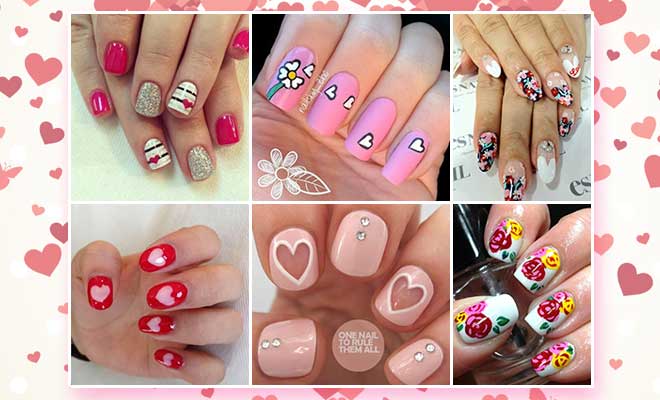 10 Super Hot Nail Art Ideas for Valentine’s Day