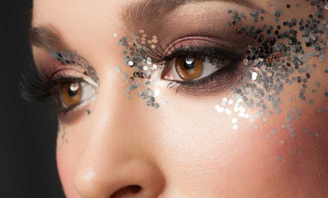 Glitter Eye Makeup This Holiday