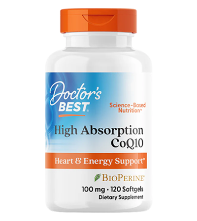 Doctor’s Best High Absorption CoQ10 with BioPerine